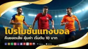 โปรโมชั่นแทงบอล คืนยอดเสีย